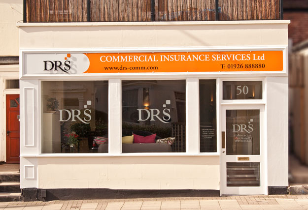DRS Commercial Services Ltd office exterior in Leamington Spa